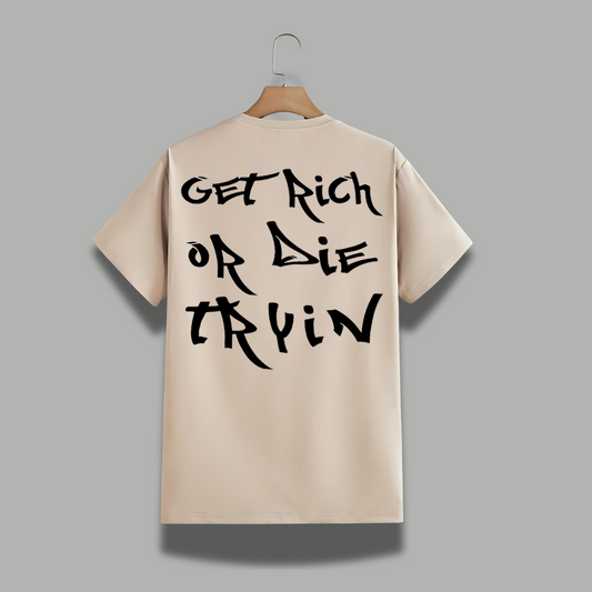 Get Rich Or Die Young Premium Oversize T-Shirt