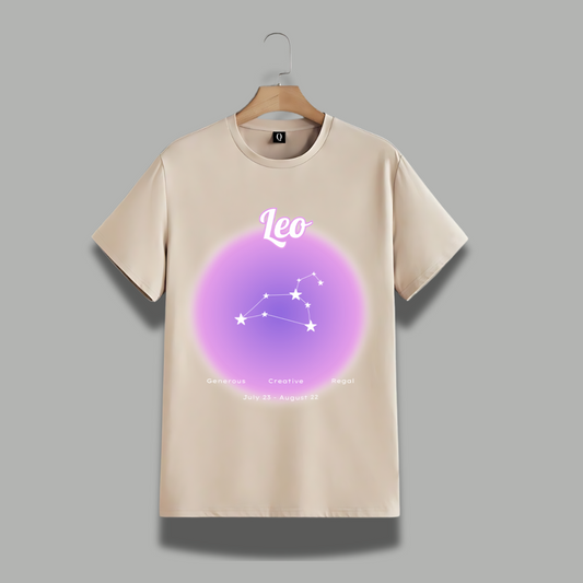 Leo Zodiac Sign Oversized T-Shirt